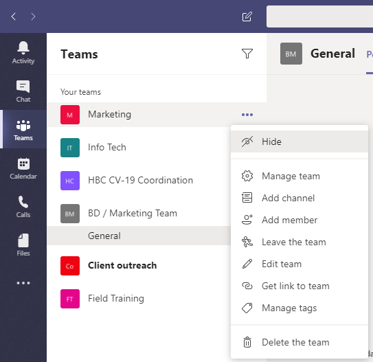 Microsoft Teams: Overview – Howard Building Corp.